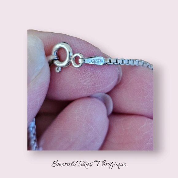 Beautiful vintage sterling necklace‎ - Picture 2 of 7